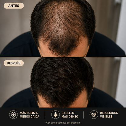 Promocion SHAMPOO EXCALVO 2x1 Recupera tu cabello o te devolvemos tu dinero